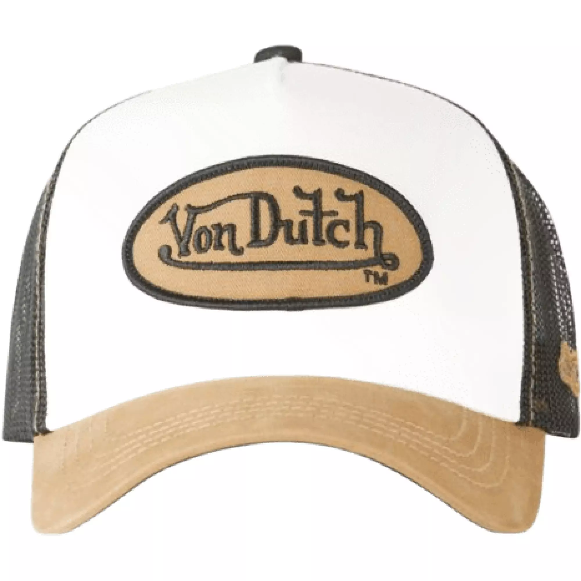 Casquette Von Dutch Classic Blanc Beige