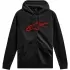 Sweat Alpinestars Ageless Zip V3 Noir Rouge
