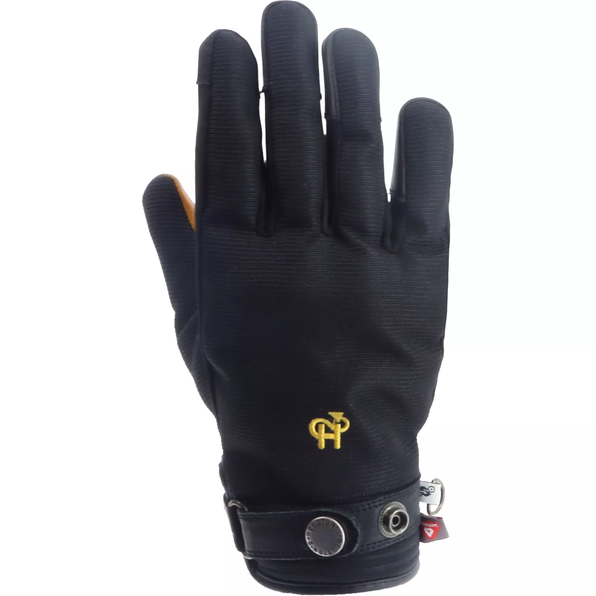 Gants Helstons Simple Evo Noir Or
