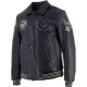Blouson Helstons Von Dutch Brooklyn Wash Noir