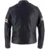 Blouson Helstons Von Dutch Race Now Wash Noir Blanc Jaune