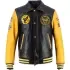 Blouson Helstons Von Dutch Brooklyn Wash Noir Jaune