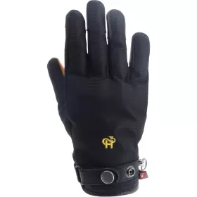 Gants Femme Helstons Simple Evo Girl Noir Or