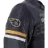 Blouson Helstons Von Dutch Race Now Wash Noir Blanc Jaune