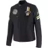 Blouson Helstons Von Dutch Race Now Noir Blanc Jaune