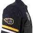 Blouson Helstons Von Dutch Race Now Noir Blanc Jaune