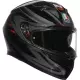 Casque AGV K3 Mplk Syth Noir Rouge