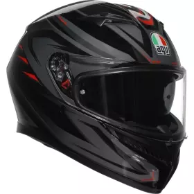 Casque AGV K3 Mplk Syth Noir Rouge