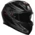 Casque AGV K3 Mplk Syth Noir Rouge