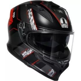 Casque AGV K7 Mplk Kyber Noir Rouge