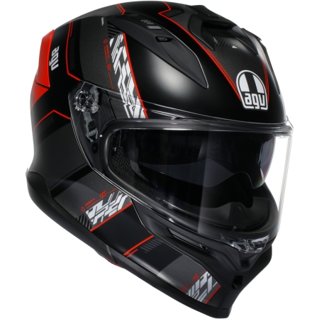 Casque AGV K7 Mplk Kyber Noir Rouge