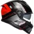 Casque AGV K7 Mplk Kyber Noir Rouge
