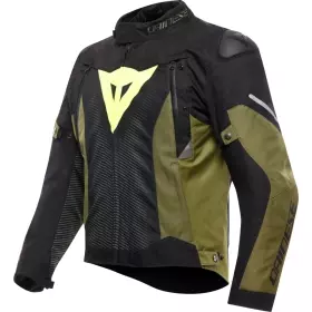 Blouson Dainese Super Sprint D-Dry Noir Vert Jaune Fluo