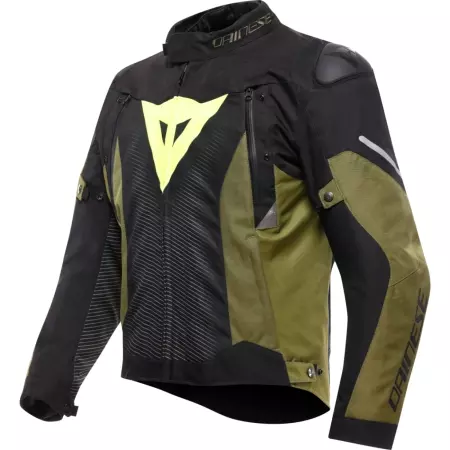Blouson Dainese Super Sprint D-Dry Noir Vert Jaune Fluo