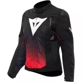 Blouson Femme Dainese Super Sprint D-Dry Noir Fuchsia Blanc
