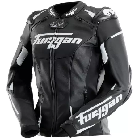 Blouson Femme Furygan Raptor Lady Noir Blanc