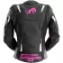 Blouson Femme Furygan Raptor Lady Noir Blanc Rose