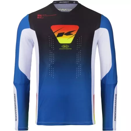 Maillot Cross Enfant Kenny Performance Bleu