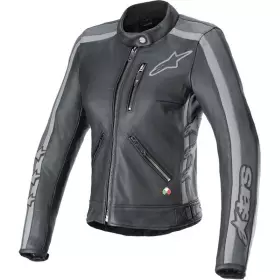 Blouson Femme Alpinestars Stella Dyno Noir Tar Gris Foncé Gris