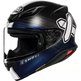 Casque Shoei NXR2 Ideograph TC-5 Bleu Noir Blanc