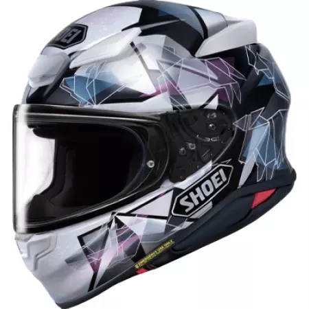 Casque Shoei NXR2 Origami2 TC-5 Noir Blanc Violet - Casque Intégral SHOEI