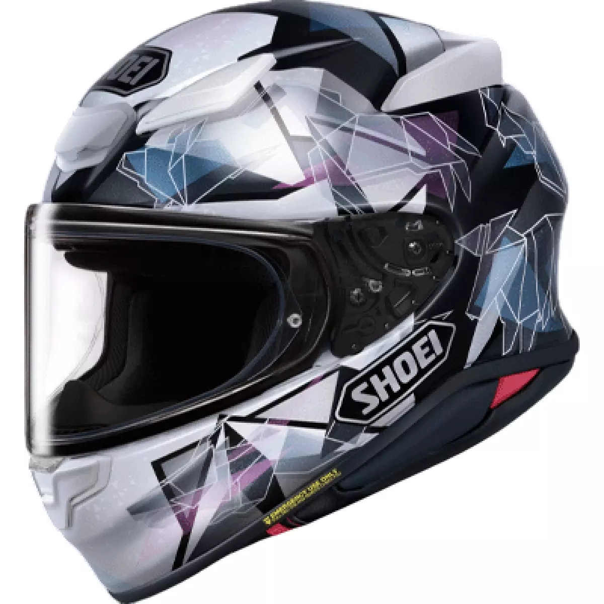 Casque Shoei NXR2 Origami2 TC-5 Noir Blanc Violet