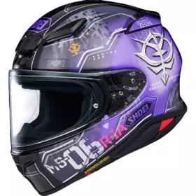 Casque Shoei NXR2 H-Mobility Zaku TC-12 Violet Noir