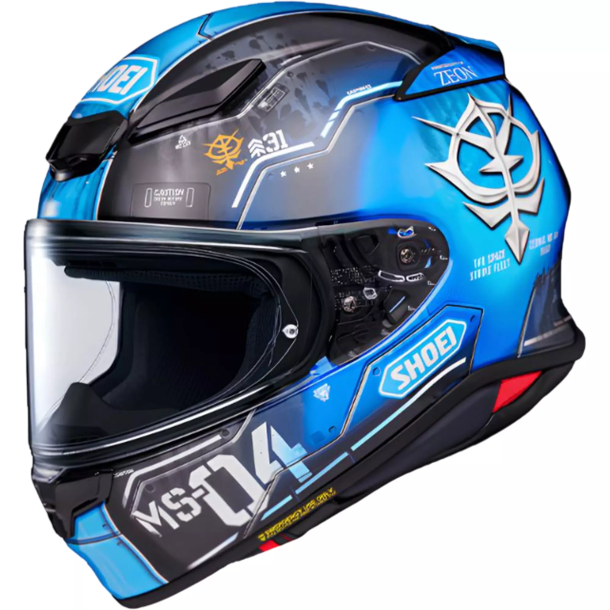 Casque Shoei NXR2 MS-04 Ramba Ral’S Bugu TC-2 Bleu Noir