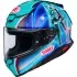 Casque Shoei NXR2 Hatsune Miku TC-4 Bleu