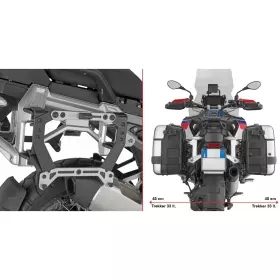 Adaptateur Givi PL5146 Support Valises Origine BMW R 1300 GS Adventure (2024+)