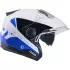 Casque Kenny Evasion Graphic Bleu Blanc Noir