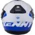 Casque Kenny Evasion Graphic Bleu Blanc Noir
