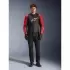 Blouson Alpinestars T-SPS V2 WP Rouge Noir Rouge Fluo