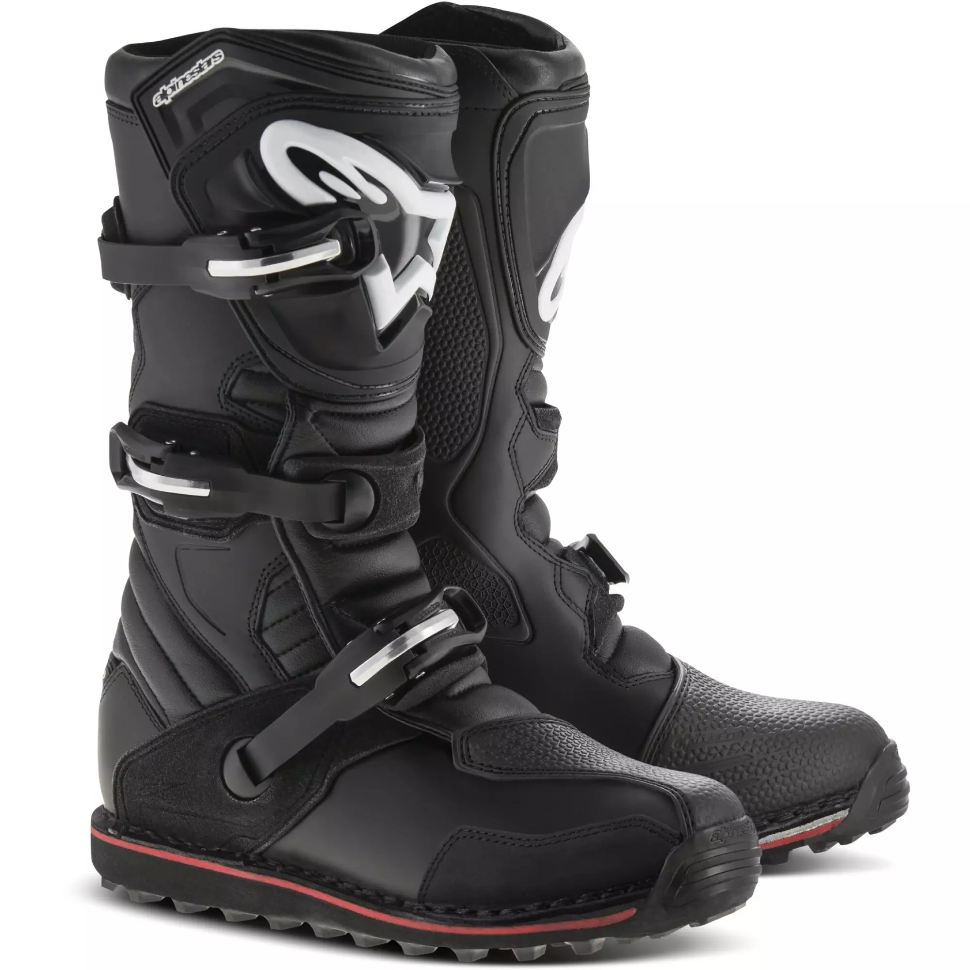 Bottes Alpinestars Tech T Noir Rouge