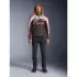Blouson Alpinestars Axton Noir Blanc Rouge