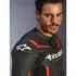 Blouson Alpinestars GP Force V2 Airflow Noir Rouge Fluo