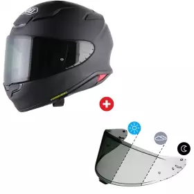 Pack NXR2 Noir + Visière Photochromique