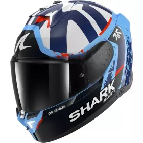 Casque Shark Skwal I3 Replica Raul Fernandez Noir Bleu Blanc