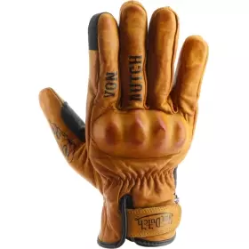 Gants Femme Helstons Von Dutch Flash Or Noir