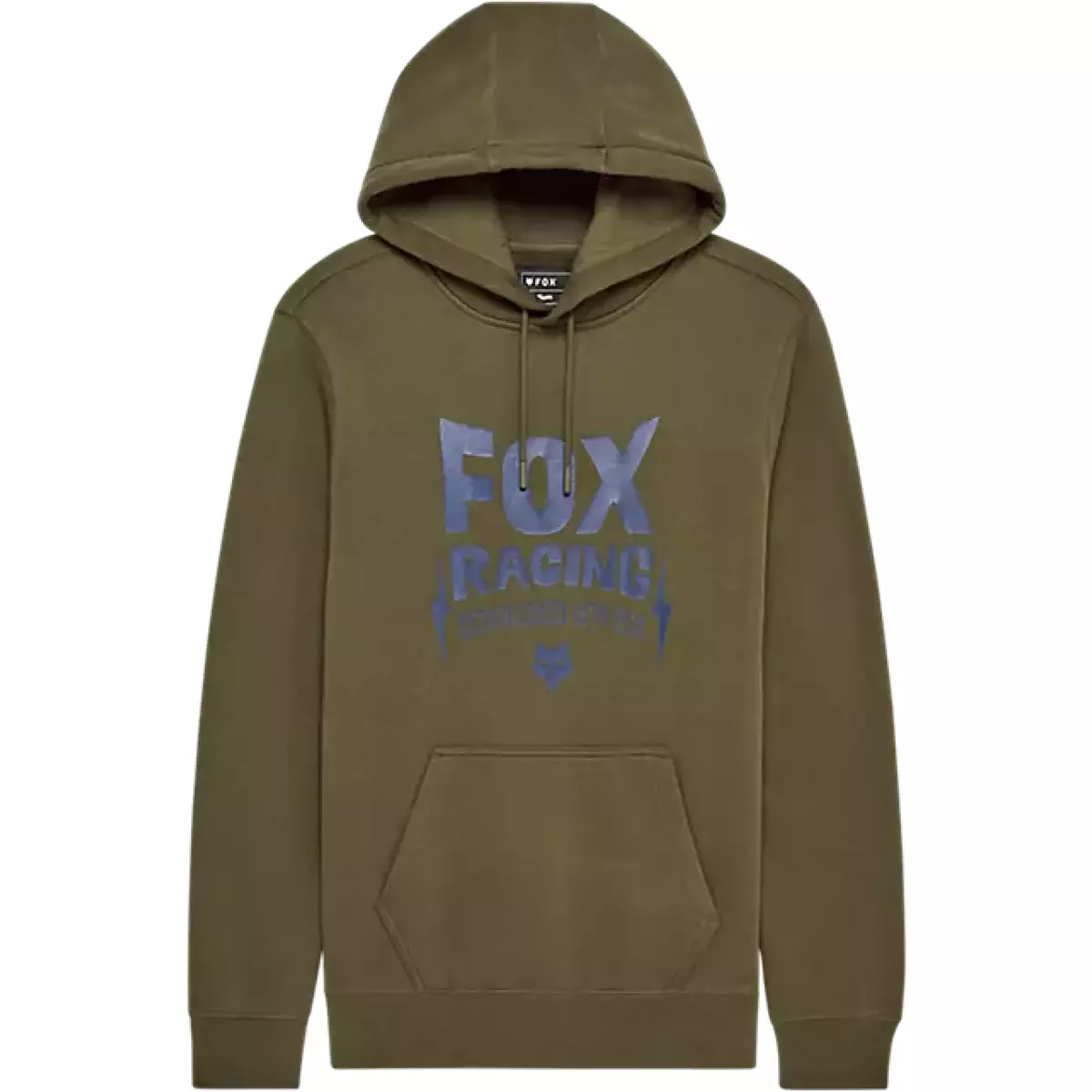 Sweat À Capuche Fox Bolt Vert Olive