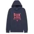 Sweat À Capuche Fox Bolt Bleu Minuit