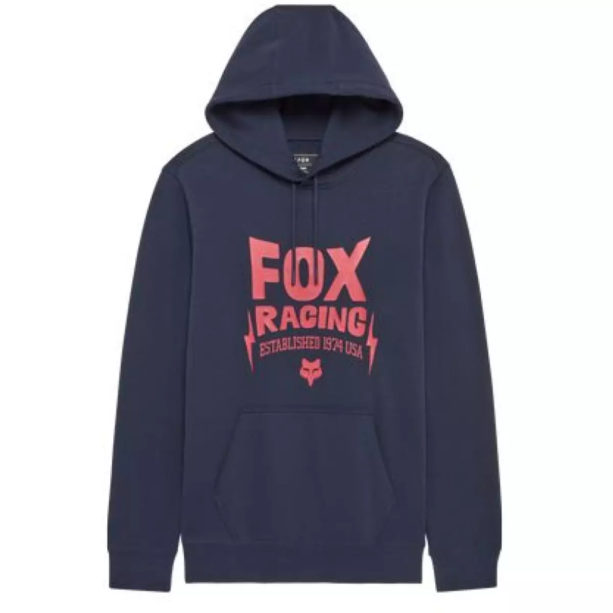Sweat À Capuche Fox Bolt Bleu Minuit