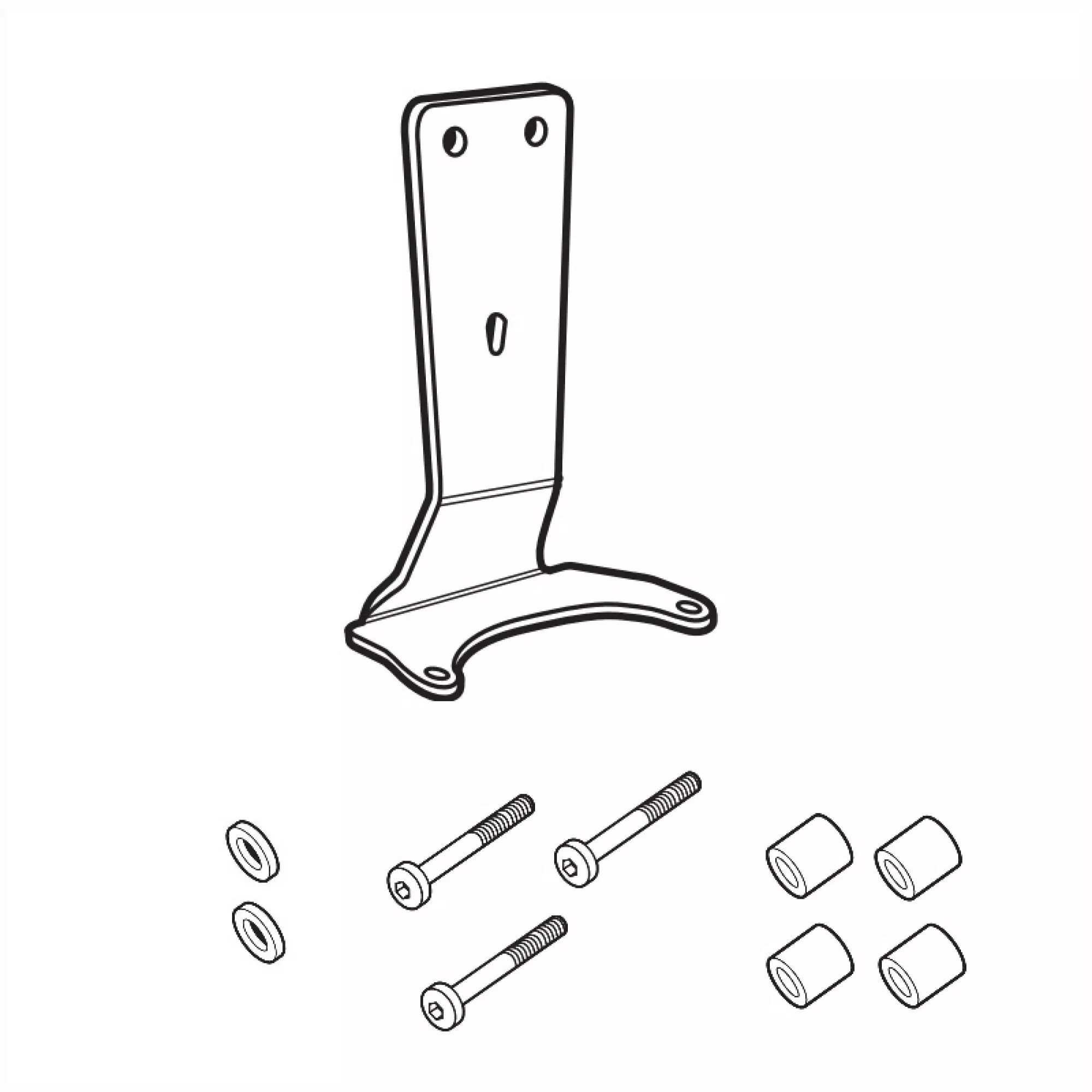 Kit Fixation Dosseret Shad BMW C 600/650 Sport