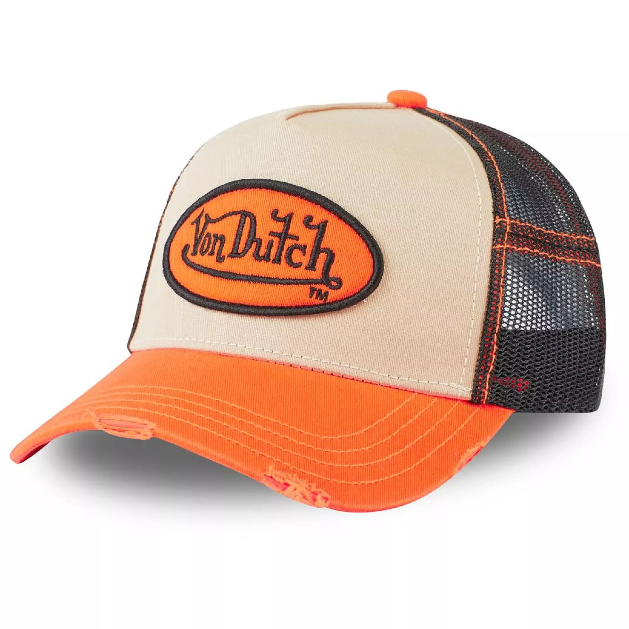 Casquette Von Dutch Trucker Orange