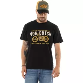 T-Shirt Helstons X Von Dutch Noir