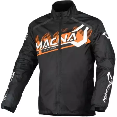 Veste De Pluie Macna Rainossi Noir Blanc Orange