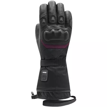 Gants Chauffants Racer Heat 5 Mixte Noir Bordeaux - Gants Moto RACER