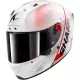 Casque Shark Aeron Speed-Tech Carbon Blanc Rouge