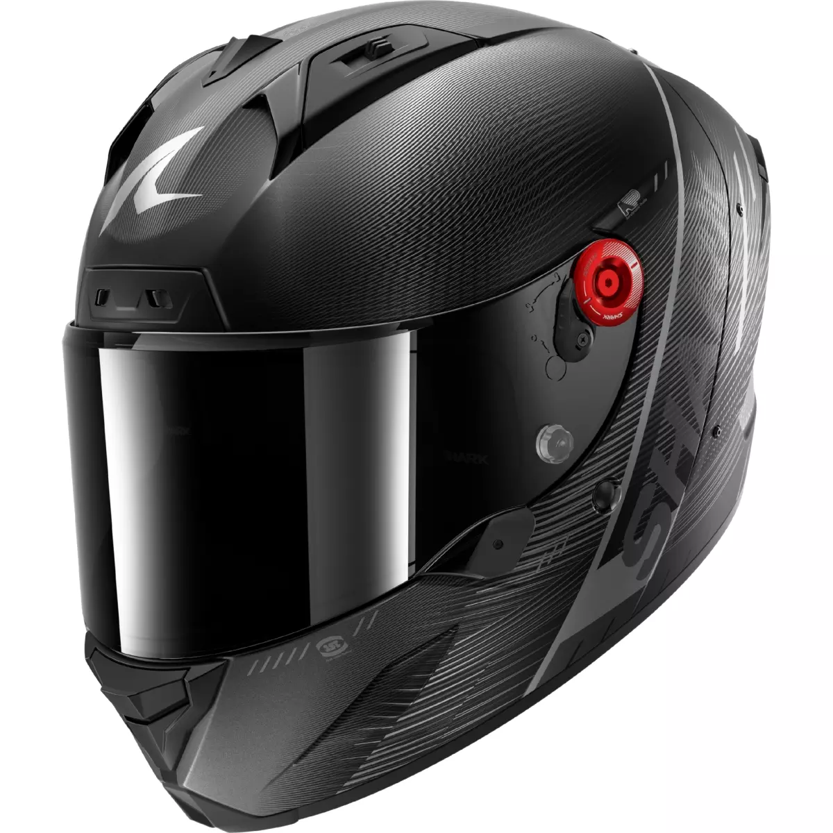 Casque Shark Aeron Speed-Tech Carbon Anthracite Noir Mat