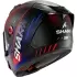 Casque Shark Aeron Speed-Tech Carbon Bleu Rouge Mat